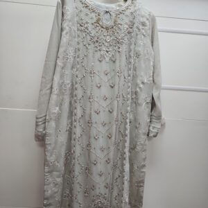 Agha Noor Cream Trousers