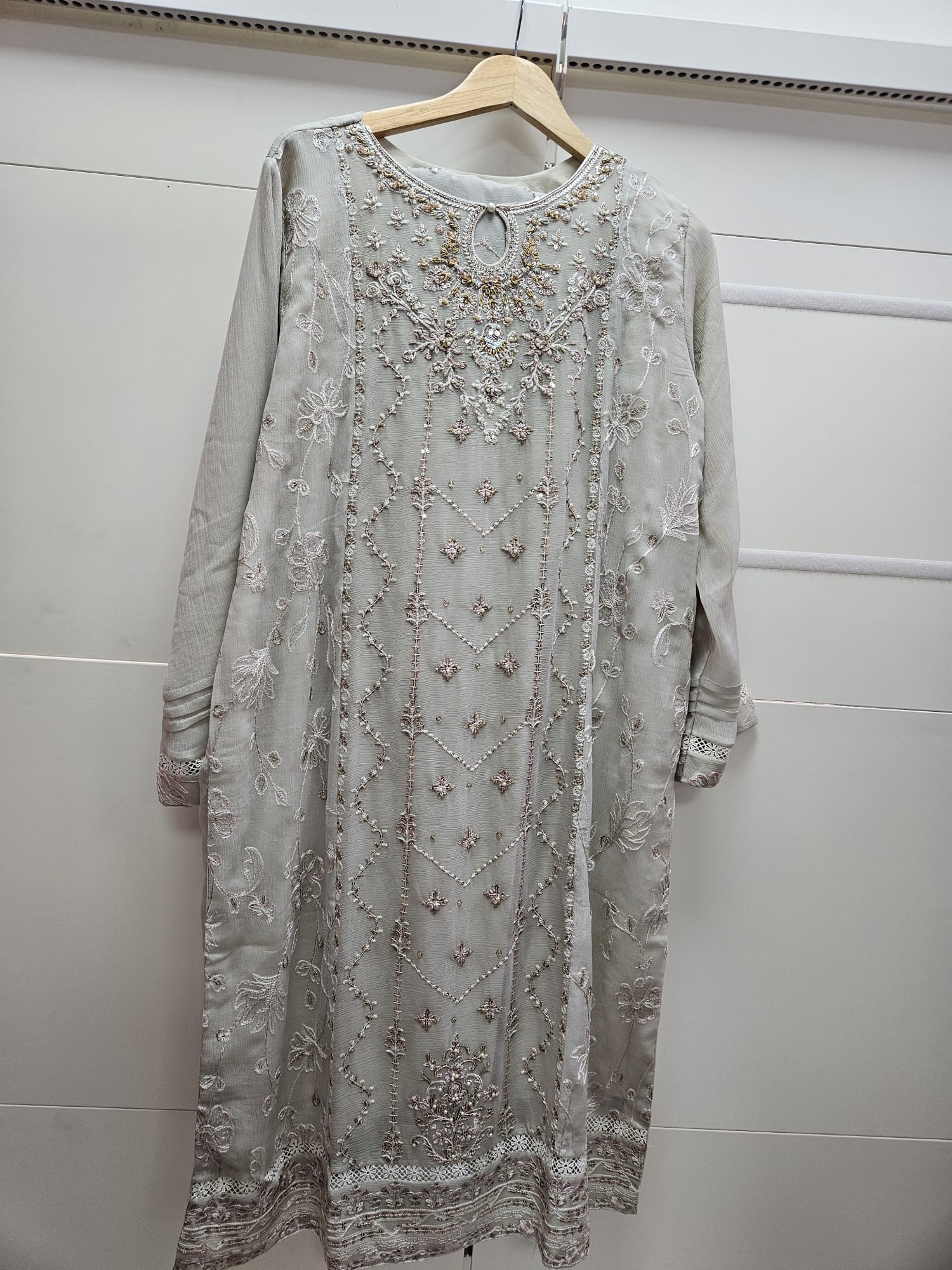 Agha Noor Cream Trousers